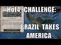 Hearts of Iron 4 Challenge: Brazil takes America