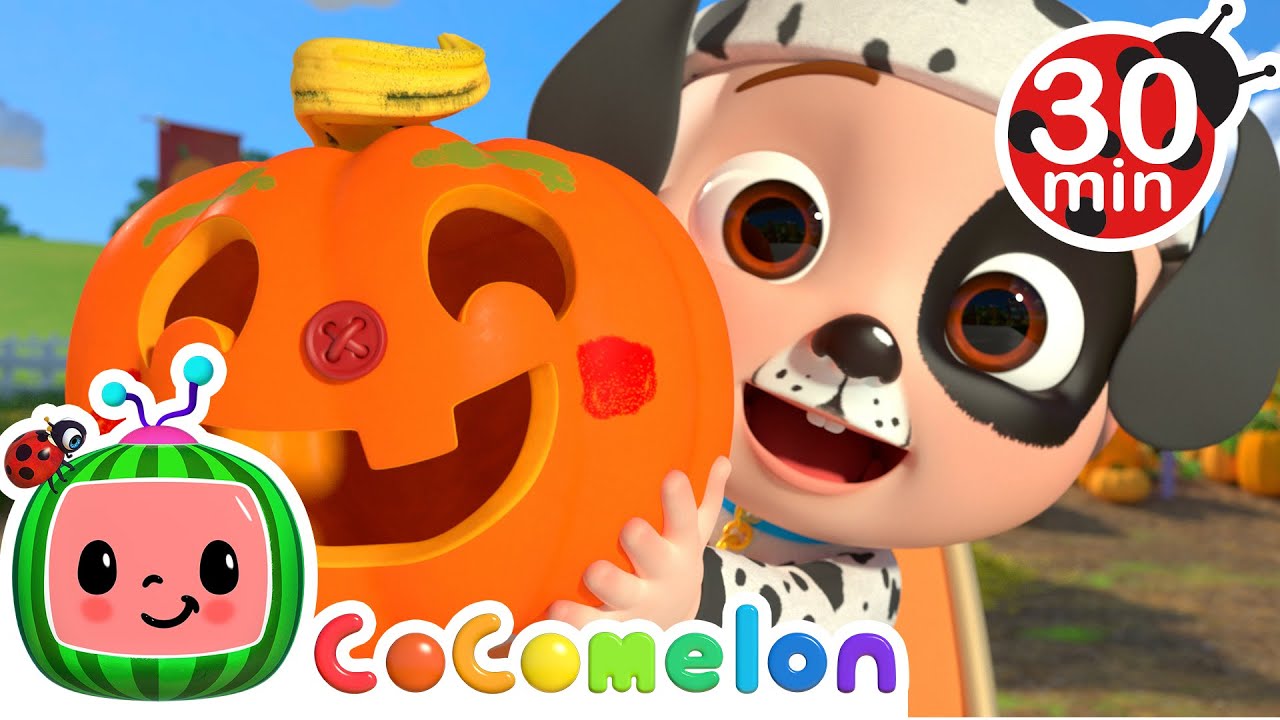 Finger Family Halloween + Trick or Treat Song + MORE CoComelon