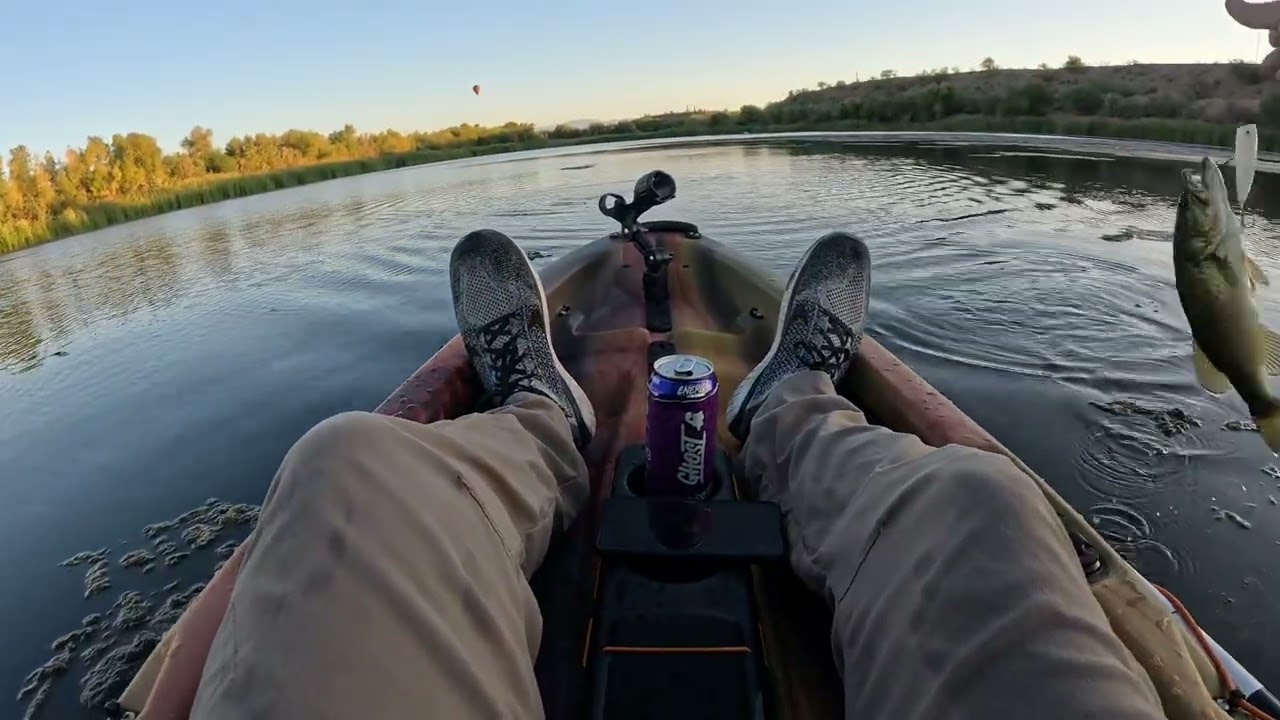Arizona topwater bass fishing at peoria lakes. Sept. 14th 2025.
