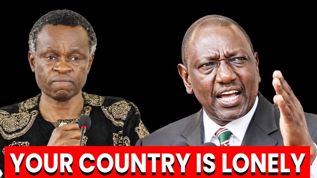 PLO Lumumba Powerful Message to Kenyan Politicians: Your Country is Lonely 