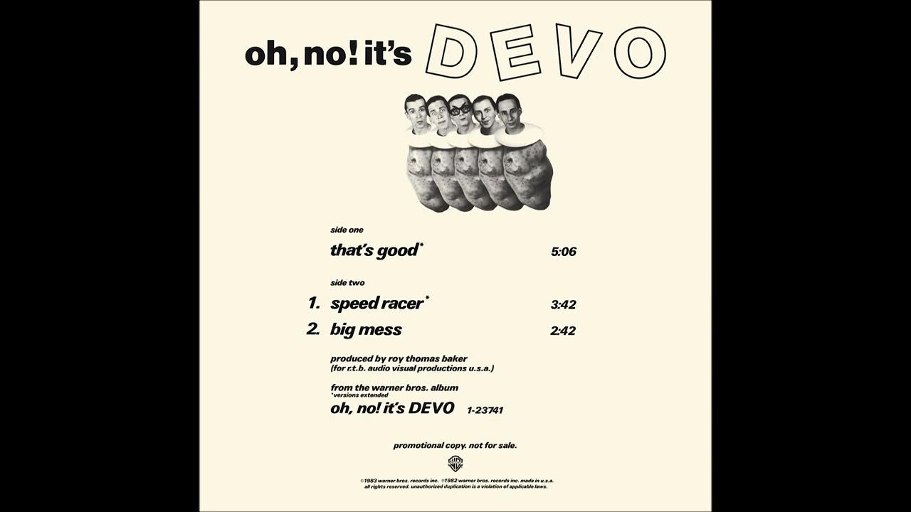 Devo - That's Good (extended version) (Exclusive promo only version) Devo - That's Good (extended version) (Exclusive promo only version)