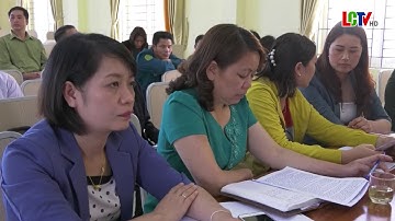 Thị Trấn  tổ chức hội nghị tổng kết công tác quốc phòng an ninh năm 2019.