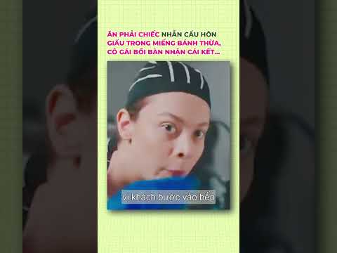 Vô tình ăn phải cái NHẪN CẦU HÔN được giấu trong bánh #shorts