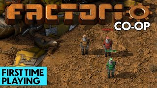 Factorio (1.0) Co-op // First Time Playing