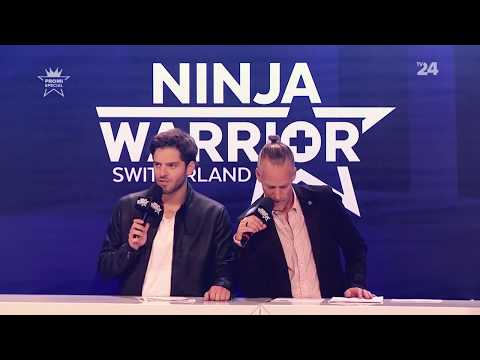 Milo Moire almost nacked at Ninja Warriors Switzerland