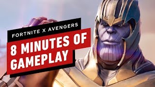 8 Minutes of Fortnite X Avengers: Endgame Gameplay