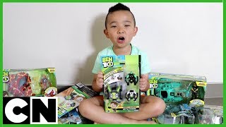 Ben 10 Toys | Omni Launcher Battle Figures feat. CKN Toys | Cartoon Network