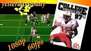 College Football USA 97 Gameplay (Mega Drive/Genesis) [HD 1080p @ 60fps] by Yesterdays Today 165 views 6 years ago 24 minutes