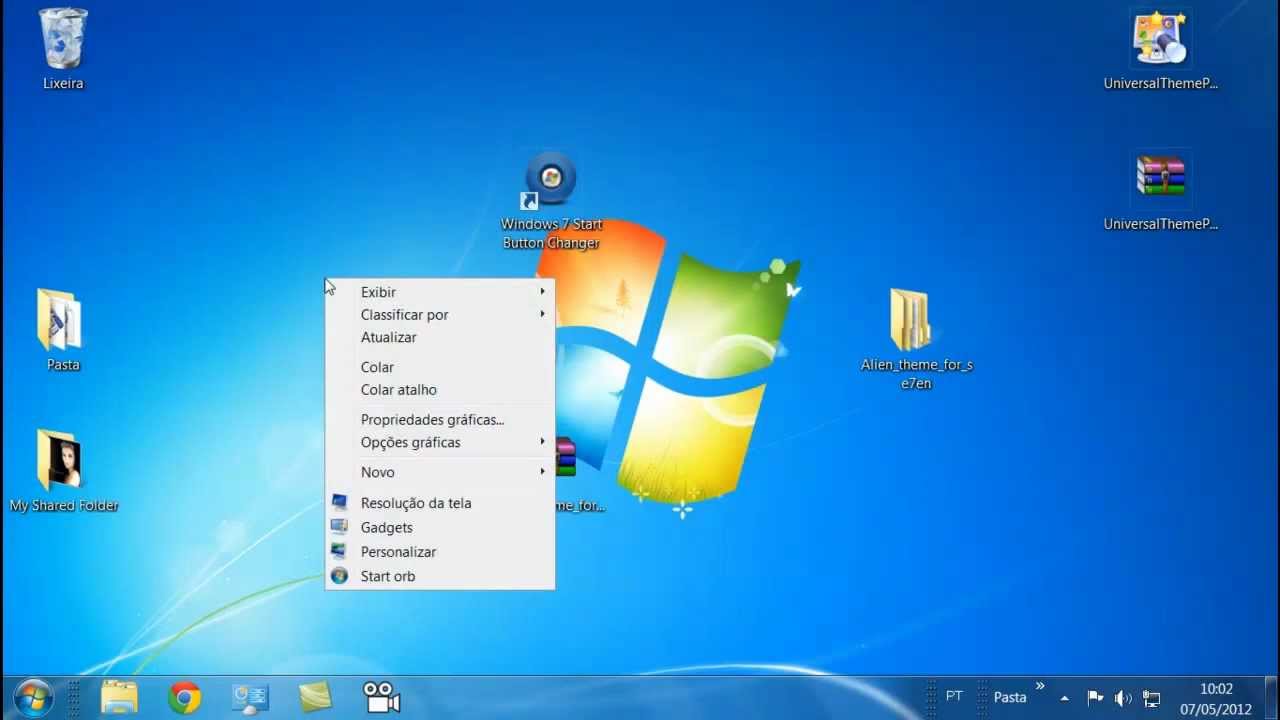 Como Mudar O Tema Do Windows 7 Ultimate