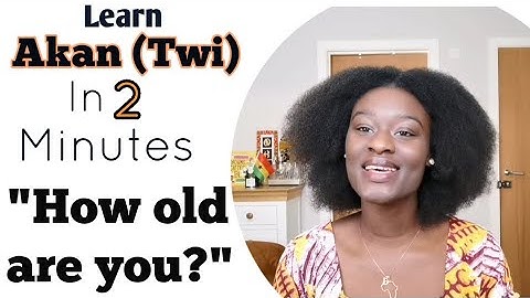 21. How to speak Twi - Learn to Speak Twi | Twi Lesson for Beginners | LearnAkan |