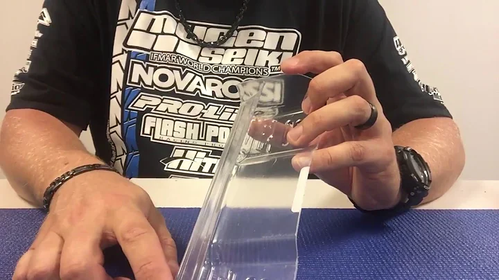 Adam Drake from Mugen Seiki Racing talks about the Pro-Line Trifecta Lite 1/8th lexan wing.