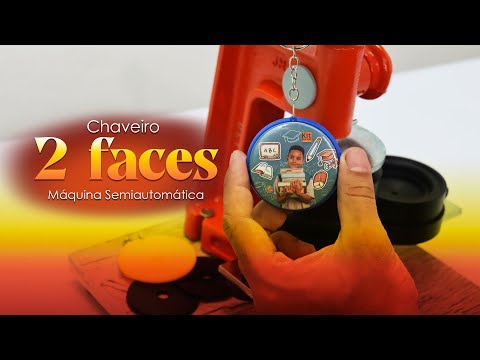 BUTTON CHAVEIRO 2 FACES 55MM 25 UND.