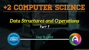 +2 Computer Science Data Structures and Operations Part 1 KHSE | STACK TOP PUSH POP | Plus Two |