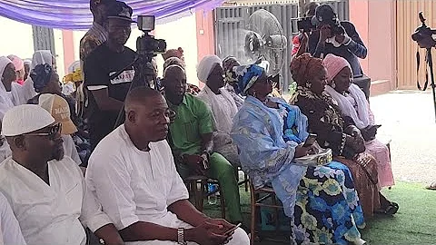 PASUMA WIVES,PASUMA BROTHER AND PASUMA CLOSE FRIEND AT 40DAYS FIDAU PASUMA LATE MOTHER