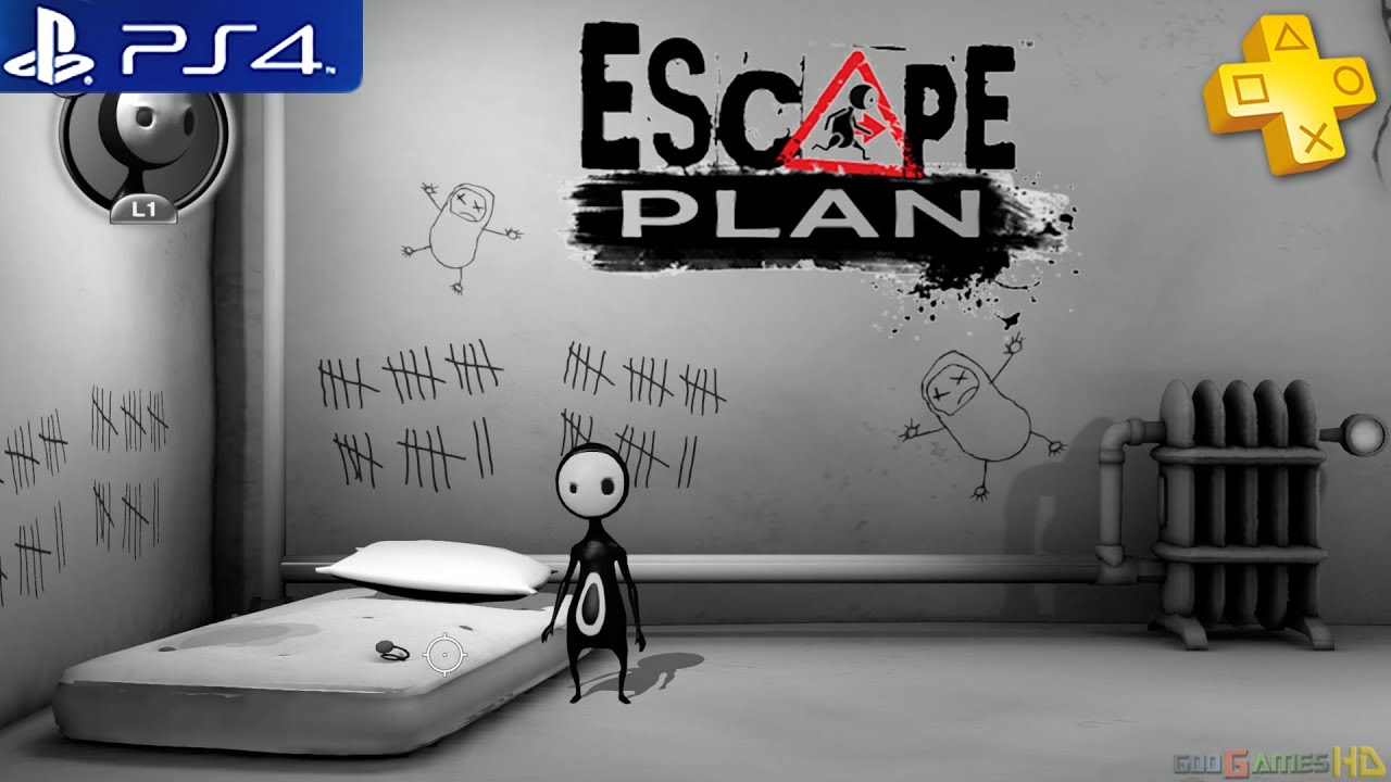 Escape Plan - Gameplay Playstation Plus Free Game PS4 1080p (PS+ Games) -