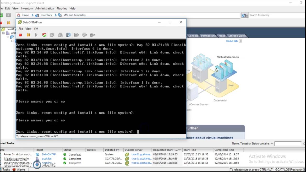 Net-701 Installing the NetApp 7mode Data ONTAP Simulator on ESXi