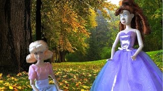 Золушка Мультфильм Куклами, Золушка Плачет а сестра хвастает ноым платьем, мультики с куклами Дисней Золушка Мультфильм Куклами, Золушка Плачет а сестра хвастает ноым платьем, мультики с куклами Дисней