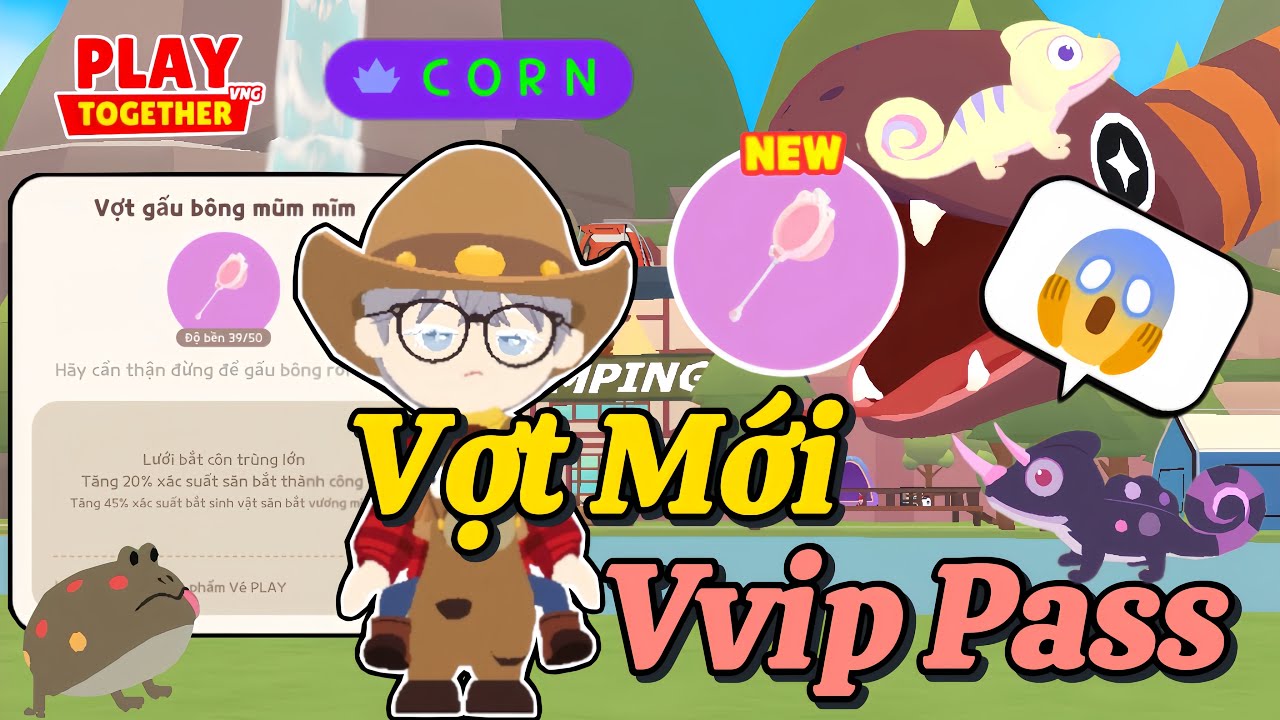 Играйте вместе | Я попробовал этот наряд, используя новую ракетку Vvip Pass Insect. Результат #206