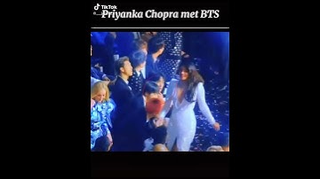 Priyanka Chopra met BTS | Priyanka Chopra × BTS | #shorts #priyankachopra #BTS #btsarmy #bollywood