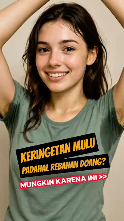 Kerjaannya rebahan doang, tapi kok bisa sampe basah kuyup karena keringat sih? 🤔