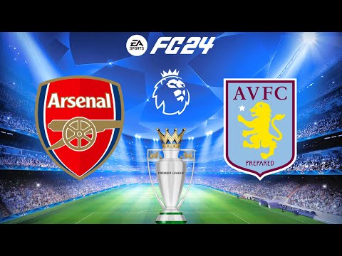 FC 24 | Arsenal vs Aston Villa - Premier League 2023/24 - PS5™ Gameplay