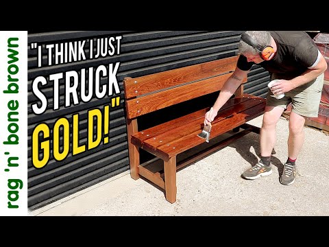 Video: Such an important garden bench
