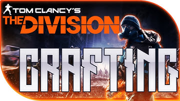 The Division How to CRAFT HIGH END PARTS Electronic Fabric and Weapon Parts Crafting Guide