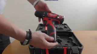 Akumuliatorinis Gręžtuvas Milwaukee M12 Bdd-202C