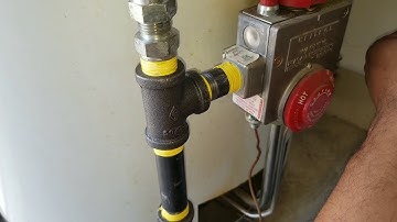 How to Install Water Heater Sediment Trap EASY!