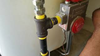 How to Install Water Heater Sediment Trap EASY!