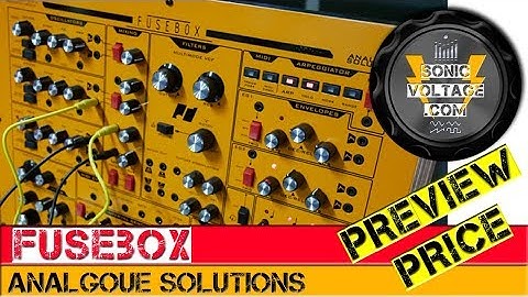 Analogue Solution Fusebox Overview - Preview and Price