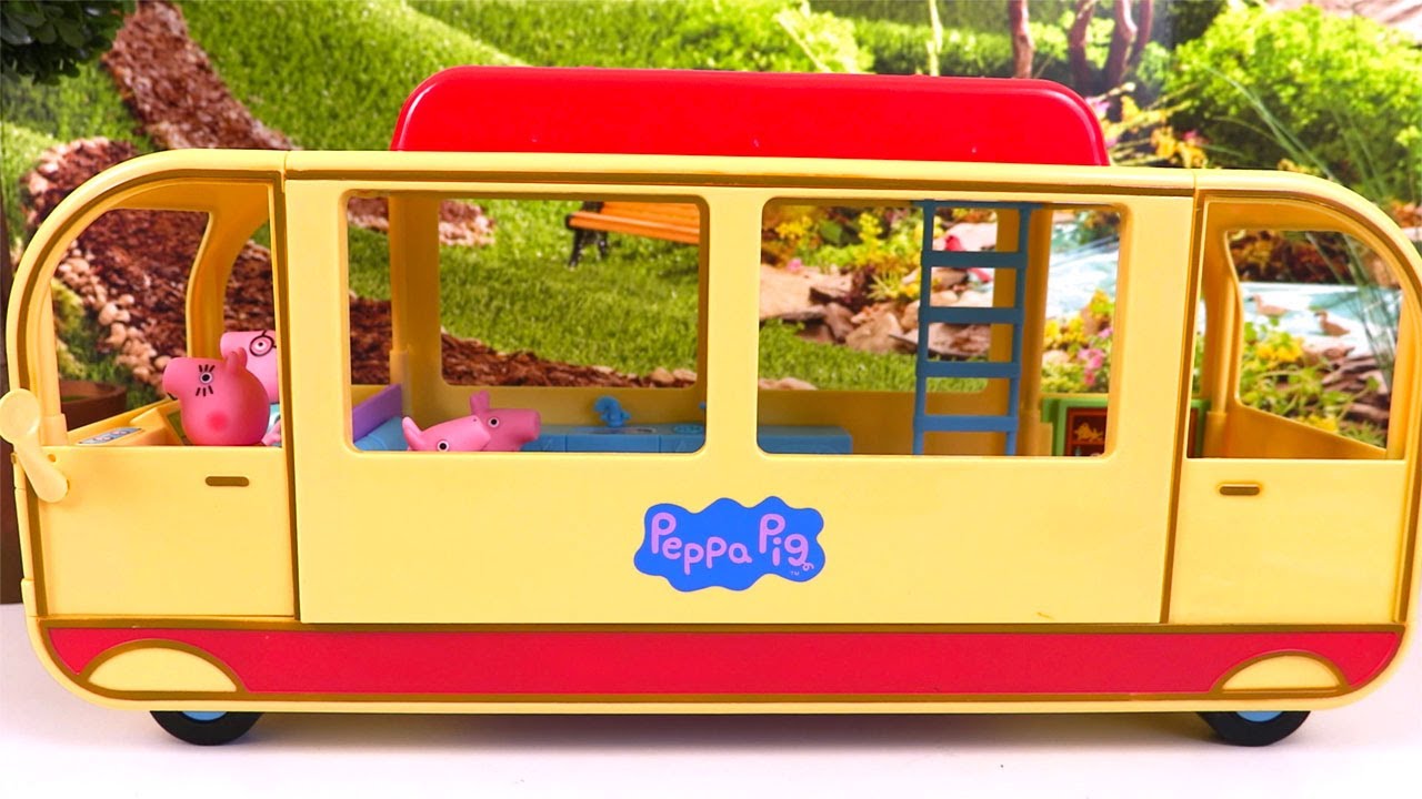 Peppa Pig Camping-Car Vacances Histoire de Jouets