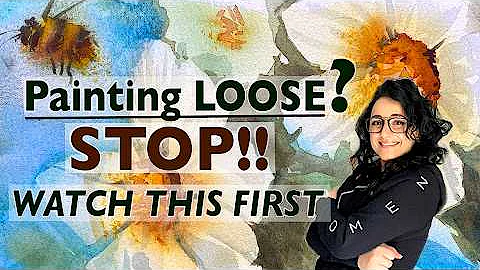 ⚠️Professional Techniques 3+1 Levels of LOOSE Representational Watercolour #Lightwish Brushes Review thumbnail