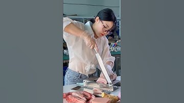 Chặt thịt gà vịt, xương sườn, thái lát thịt đông lạnh chưa bao giờ dễ thế