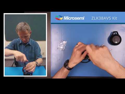 Microsemi  ZLK38AVS Evaluation KIT; Part 1: Kit Assembly