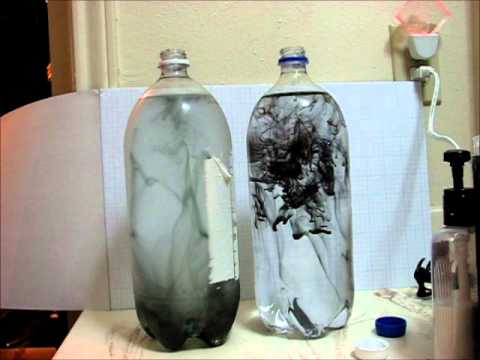 Global warming in a jar
