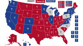 2028 Election Prediction - Steve Bannon vs Kyle Kulinski