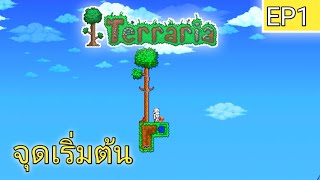 Terraria Expect Mode Sky block ตอนที่1