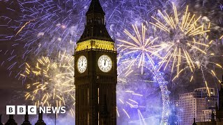 Countries around the world celebrate the New Year after Covid lull - BBC News