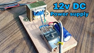 How to Make 12v Power Supply and Charger Using a Bridge Rectifier d3sb | Javier's DIY
