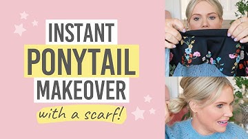 EASY TIP TO MAKE YOUR PONYTAIL CUTE & STYLISH! 💁‍♀️