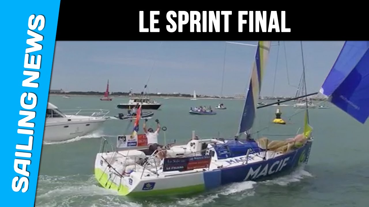 Le sprint final - La solitaire du Figaro 2016