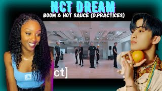 PRO DANCER Reacts to NCT DREAM - Boom & Hot Sauce (Dance Practices)