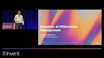 Rapid Online Data Transfer with AWS DataSync (STG342) - Millenium Management