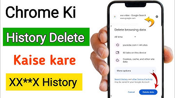 Chrome Ki History Kaise Delete Kare Mobile | How to Delete Google Chrome Search History 2025