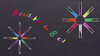 Faber-Castell Uni Ball Chalk Marker 40 Sekunden Video screenshot 4