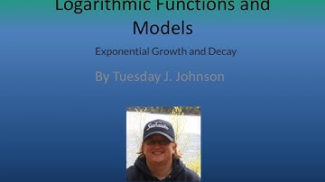 Finite Math - Logarithmic Functions and Models P2