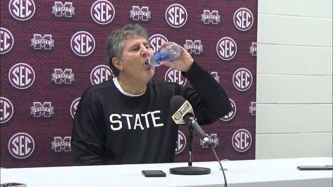 Coach Mike Leach post game Kentucky YouTube