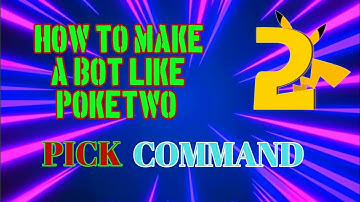how to make a discord bot like poketwo in android with bot designer for discord app
