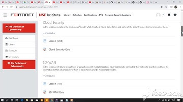 NSE2  Cloud Security Quiz n°1